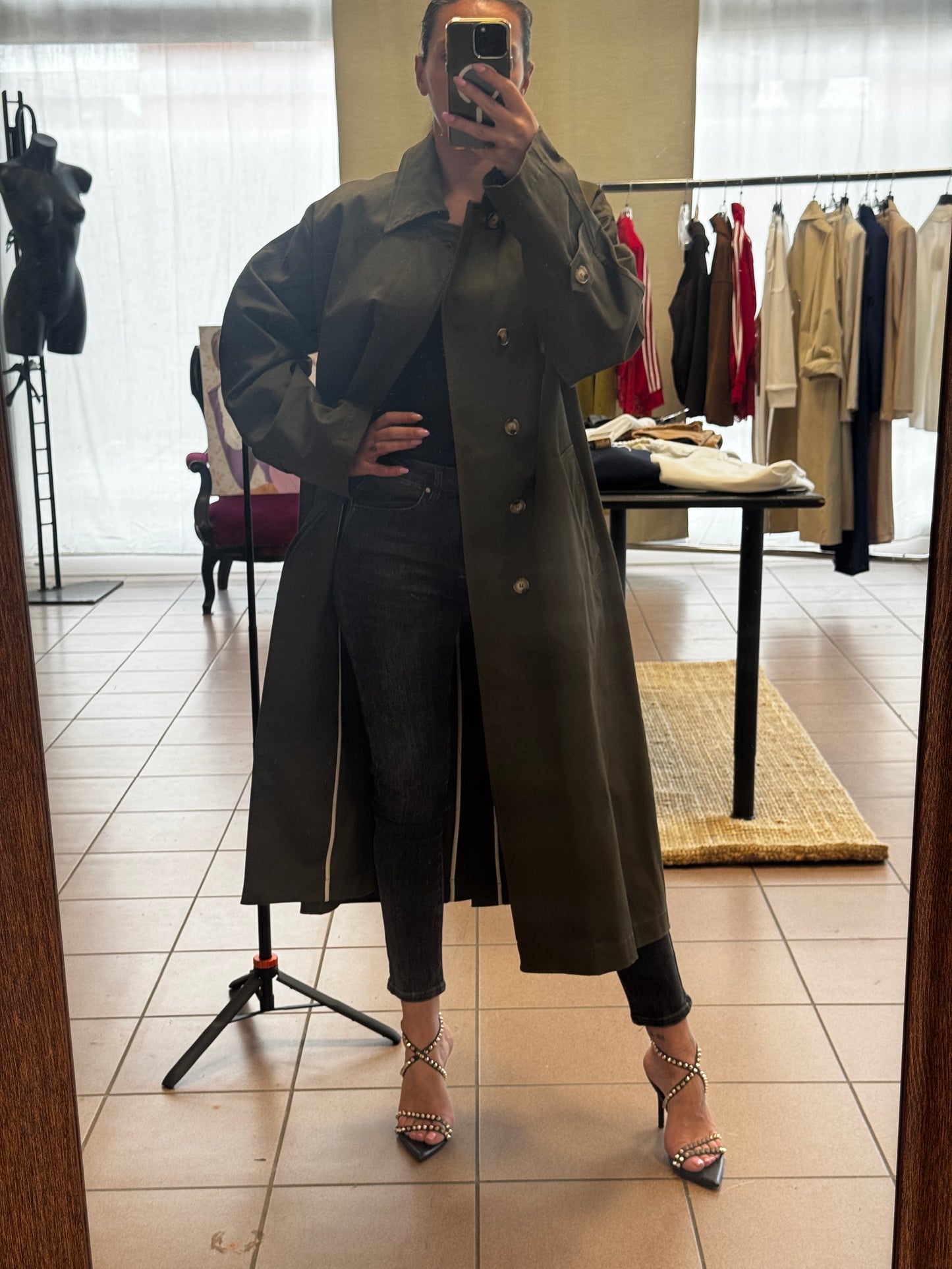 Trench modello burberry