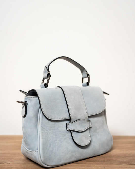 Borsa a mano con manico piatto