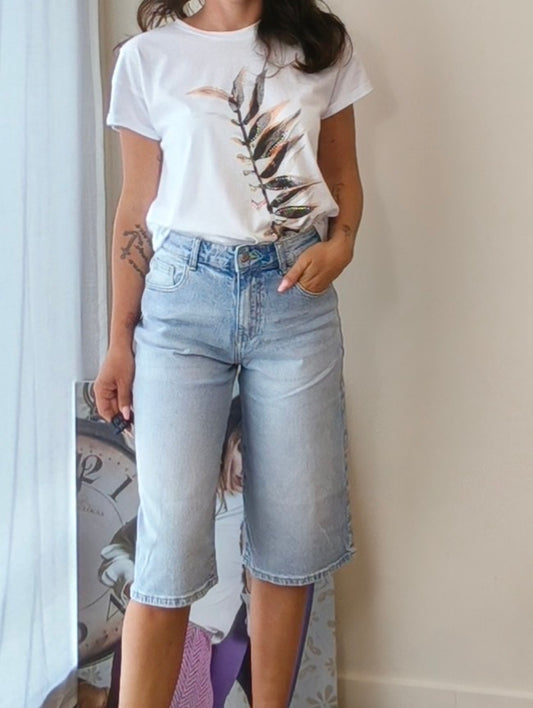 Bermuda in jeans