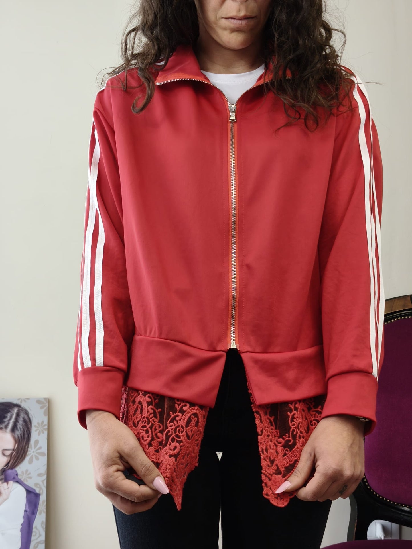 Felpa Adidas pizzo