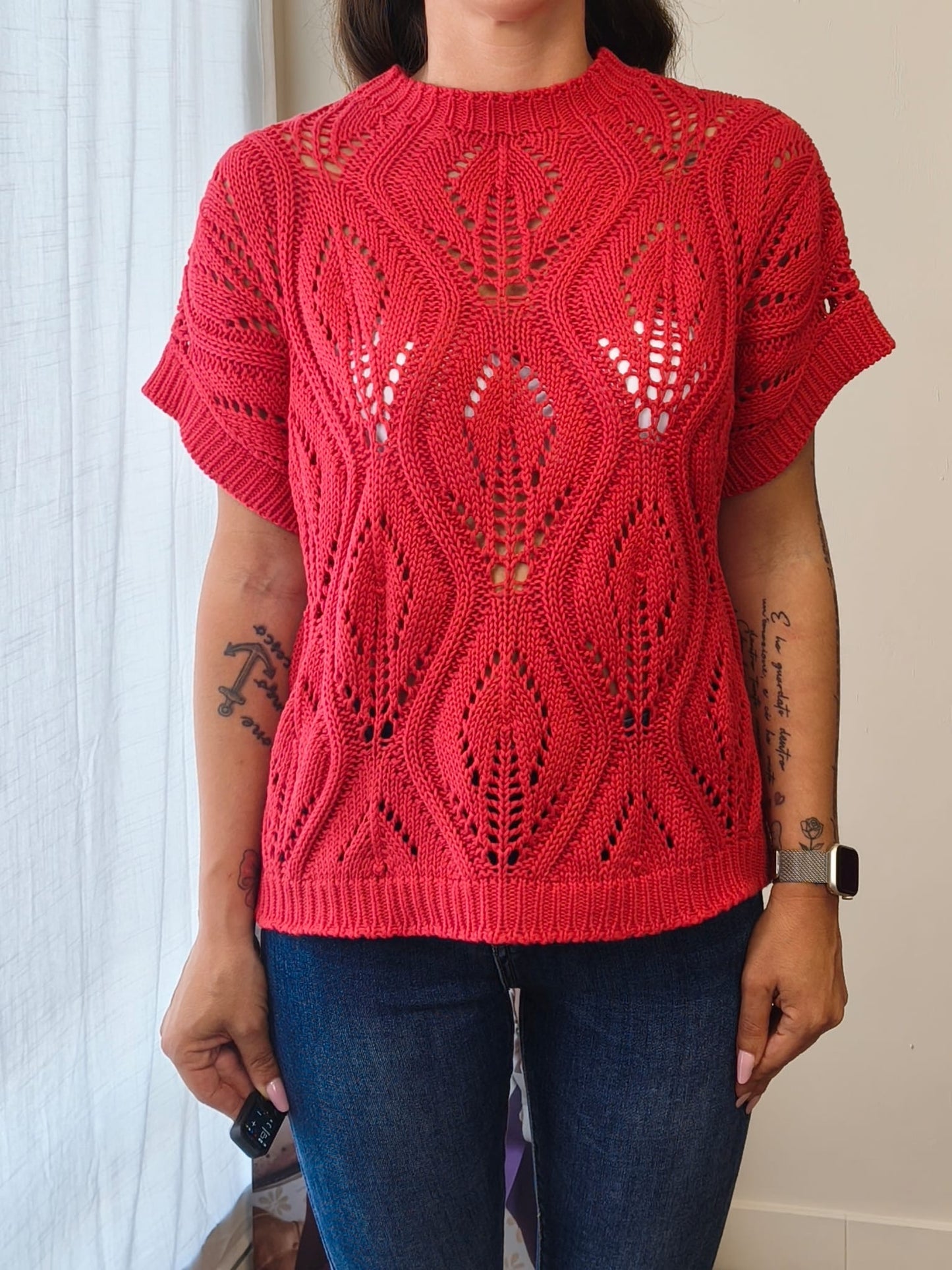 Maglia mezza manica cotone