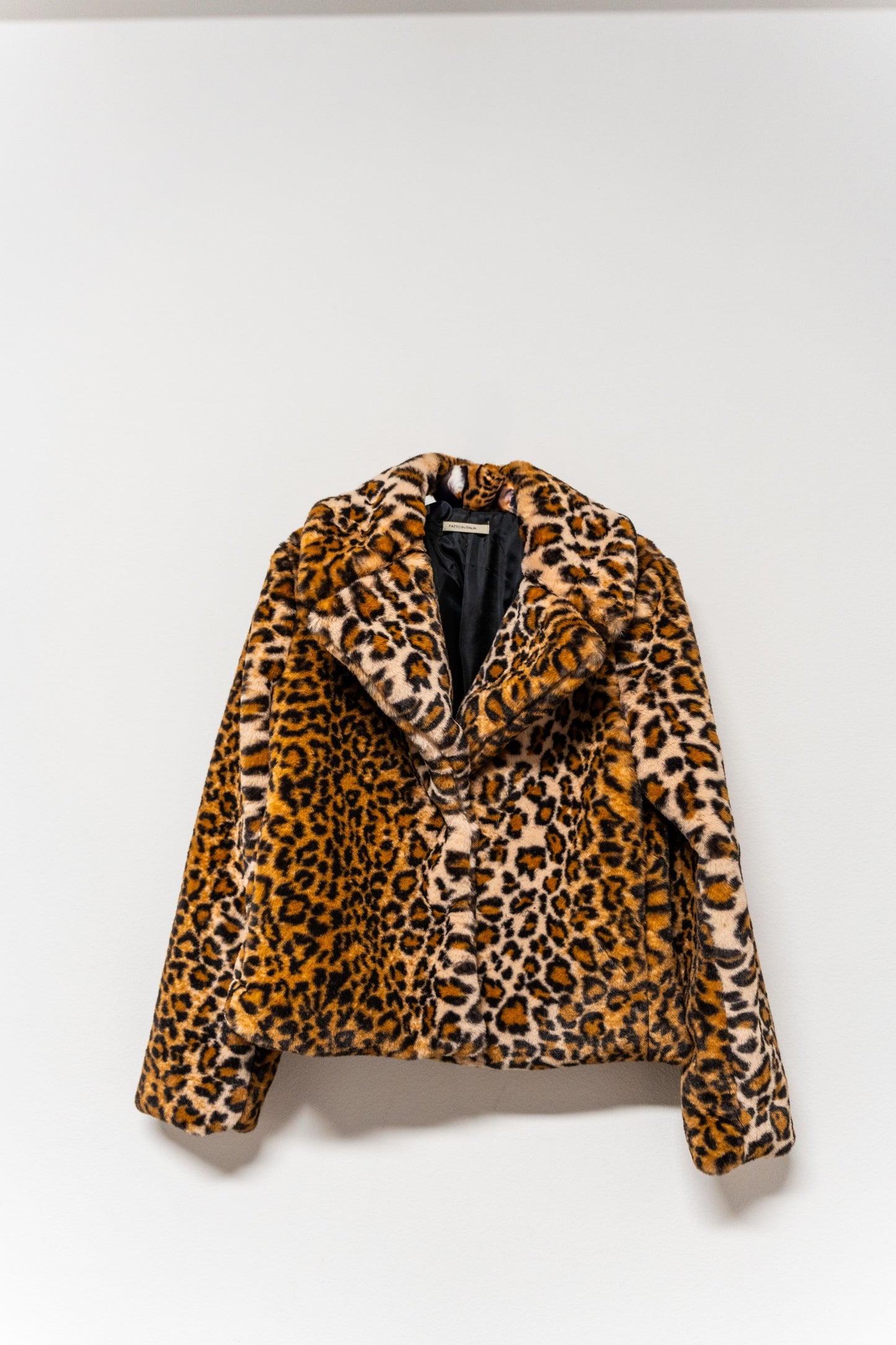 Pelliccia corta animalier