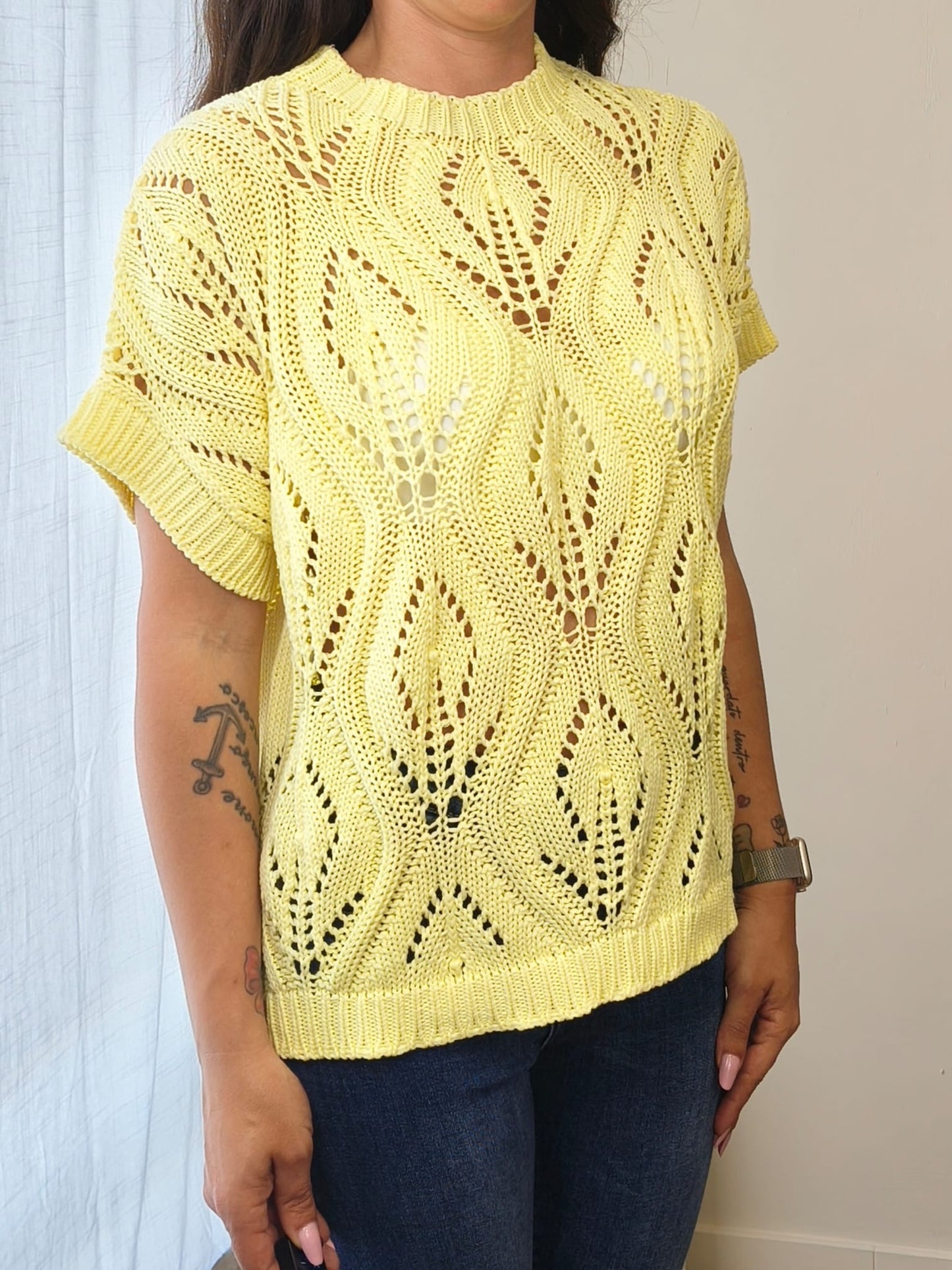 Maglia mezza manica cotone